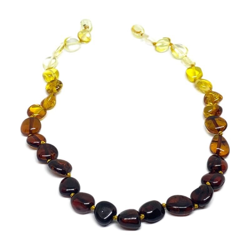 Collanina d’ambra Aurora per la dentizione – AmberMed Linea Bebè