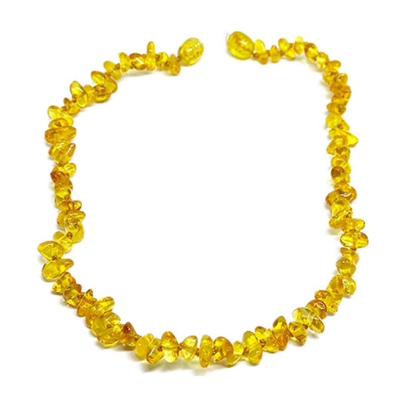 Collanina d’ambra Camomilla per la dentizione – AmberMed Linea Bebè