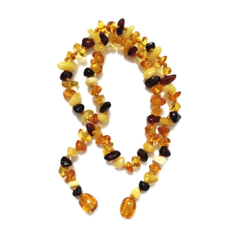Collanina d’ambra Sabbia per la dentizione – AmberMed Linea Bebè