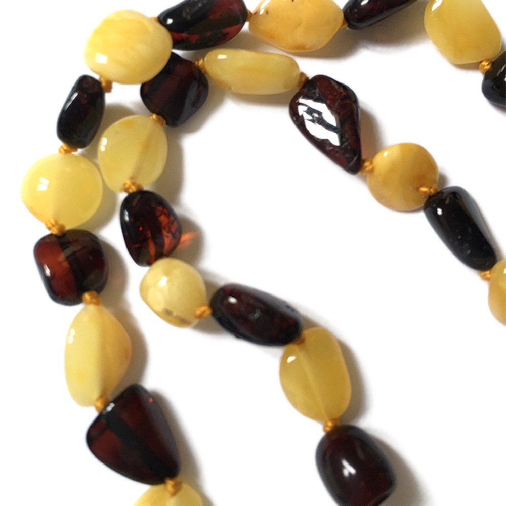 Collanina d’ambra Tramonto – dettaglio